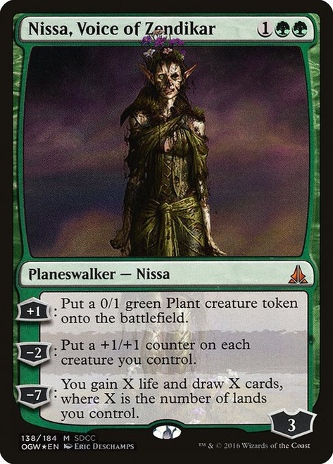 Nissa, Voice of Zendikar (PS16) (Foil) (#138)