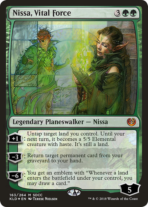 Nissa, Vital Force (PS18) (Foil) (#163)