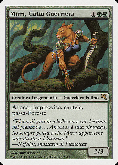 Mirri, Cat Warrior (PSAL) (#L25)