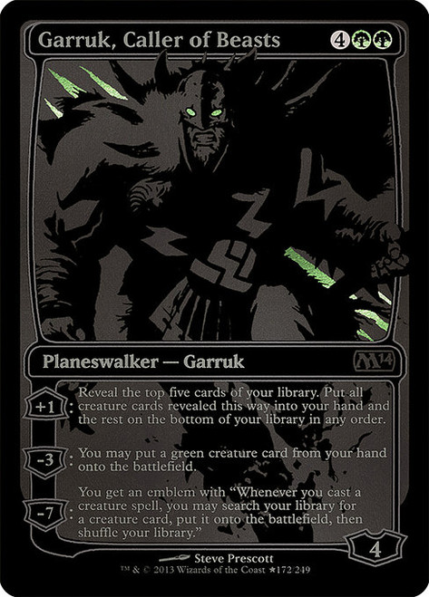Garruk, Caller of Beasts (PSDC) (Foil) (#172★)
