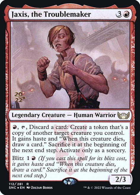 Jaxis, the Troublemaker (PSNC) (Foil) (#112s)