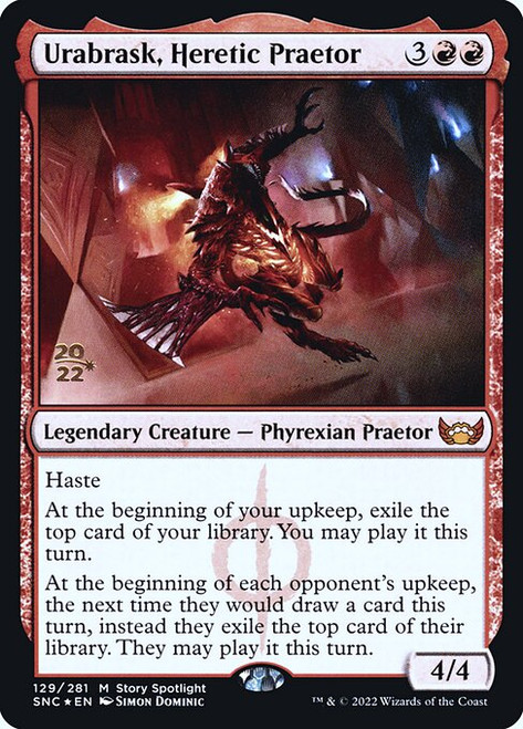 Urabrask, Heretic Praetor (PSNC) (Foil) (#129s)