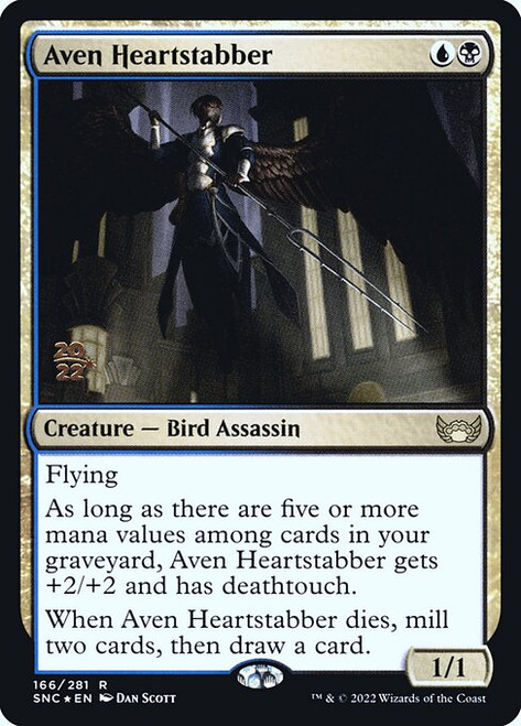 Aven Heartstabber (PSNC) (Foil) (#166s)