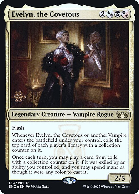 Evelyn, the Covetous (PSNC) (Foil) (#184s)
