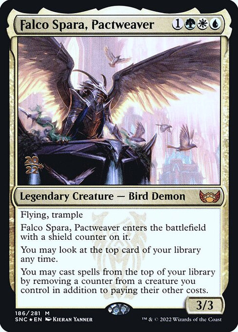 Falco Spara, Pactweaver (PSNC) (Foil) (#186s)