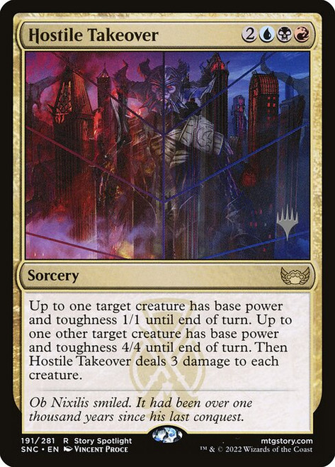Hostile Takeover (PSNC) (Foil) (#191p)