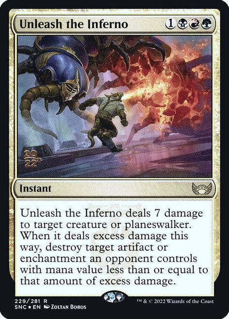 Unleash the Inferno (PSNC) (Foil) (#229s)