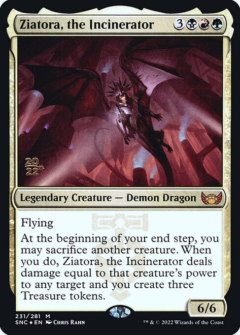 Ziatora, the Incinerator (PSNC) (Foil) (#231s)