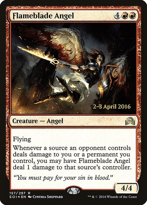 Flameblade Angel (PSOI) (Foil) (#157s)