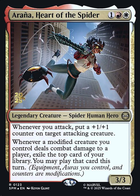 Araña, Heart of the Spider (PSPM) (Foil) (#123s)