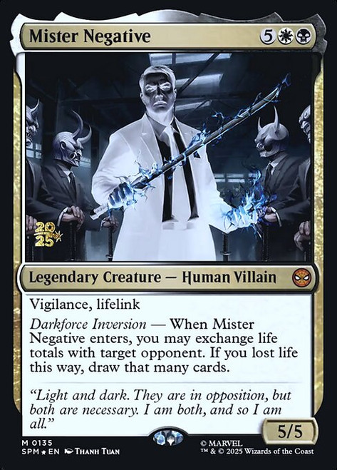 Mister Negative (PSPM) (Foil) (#135s)