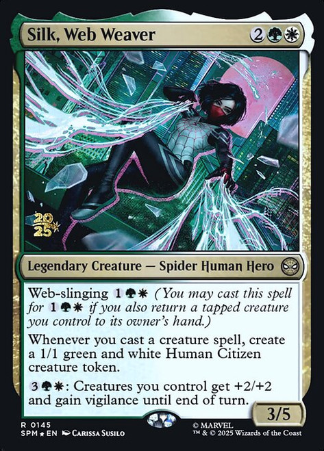 Silk, Web Weaver (PSPM) (Foil) (#145s)