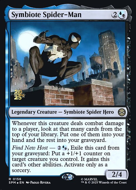 Symbiote Spider-Man (PSPM) (Foil) (#156s)