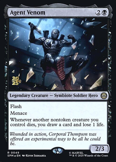 Agent Venom (PSPM) (Foil) (#49s)