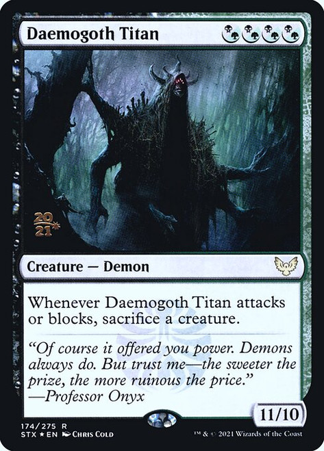 Daemogoth Titan (PSTX) (Foil) (#174s)