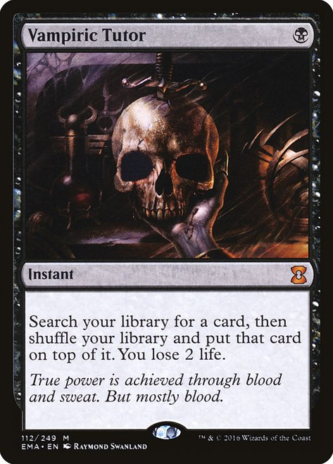 Vampiric Tutor (EMA) (#112) Vampiric Tutor (EMA) (#112)