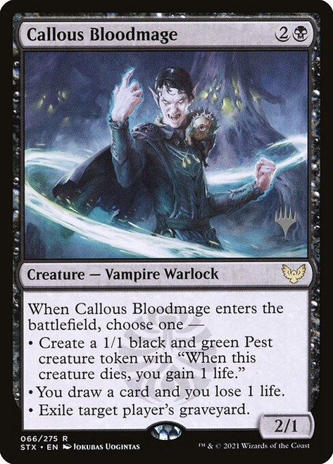 Callous Bloodmage (PSTX) (Foil) (#66p)