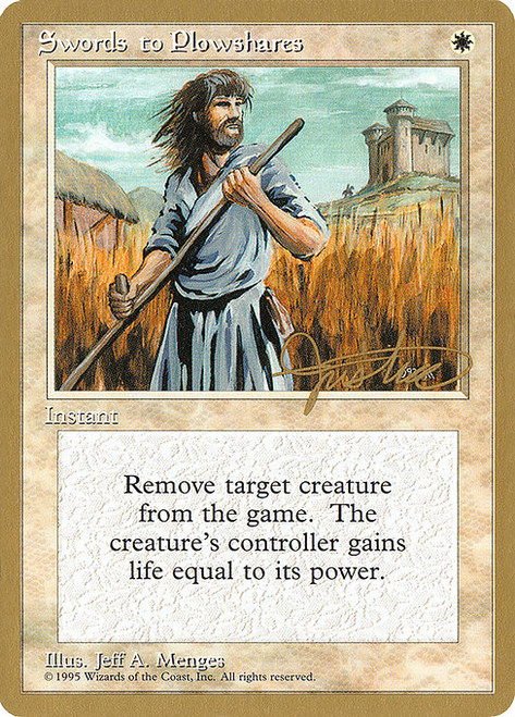Swords to Plowshares (PTC) (#mj52)