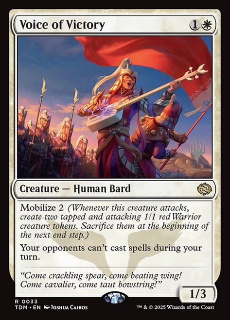 Voice of Victory (PTDM) (Foil) (#33p)