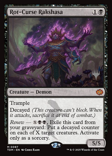 Rot-Curse Rakshasa (PTDM) (Foil) (#87p)