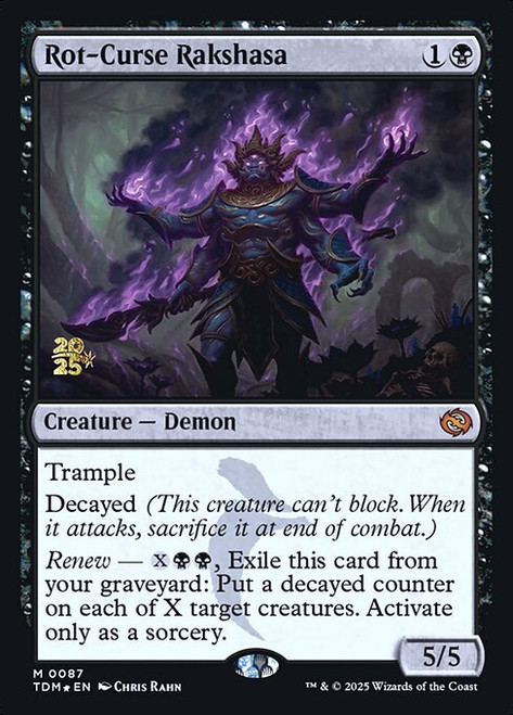 Rot-Curse Rakshasa (PTDM) (Foil) (#87s)