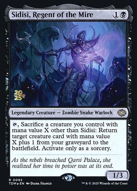 Sidisi, Regent of the Mire (PTDM) (Foil) (#92s)