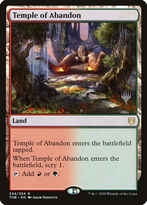 Temple of Abandon (PTHB) (Foil) (#244p)