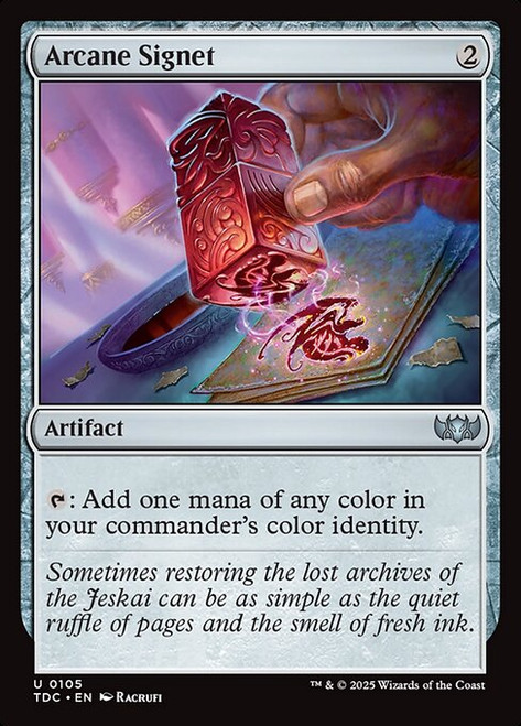 Arcane Signet (TDC) (#105)