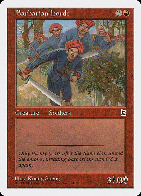 Barbarian Horde (PTK) (#101)