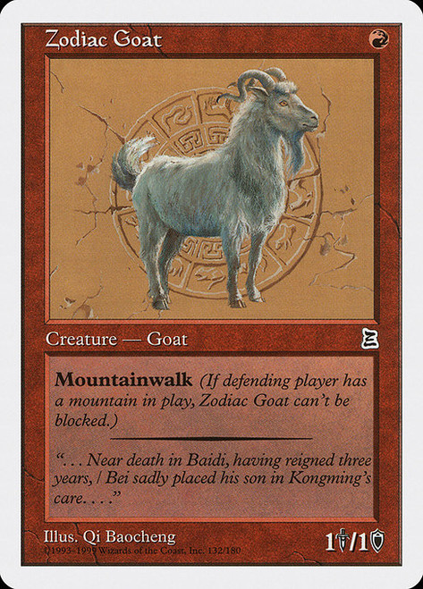 Zodiac Goat (PTK) (#132)