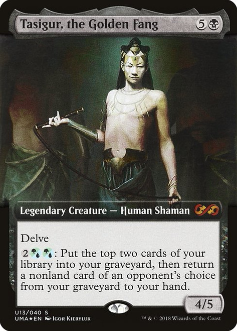 Tasigur, the Golden Fang (PUMA) (Foil) (Extended Art) (#U13)