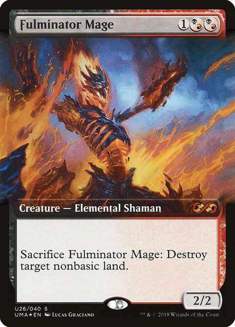 Fulminator Mage (PUMA) (Foil) (Extended Art) (#U26)