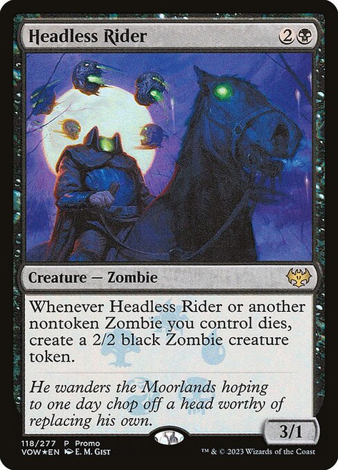 Headless Rider (PVOW) (Foil) (#118★)