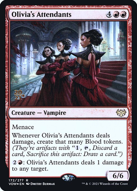 Olivia's Attendants (PVOW) (Foil) (#172s)