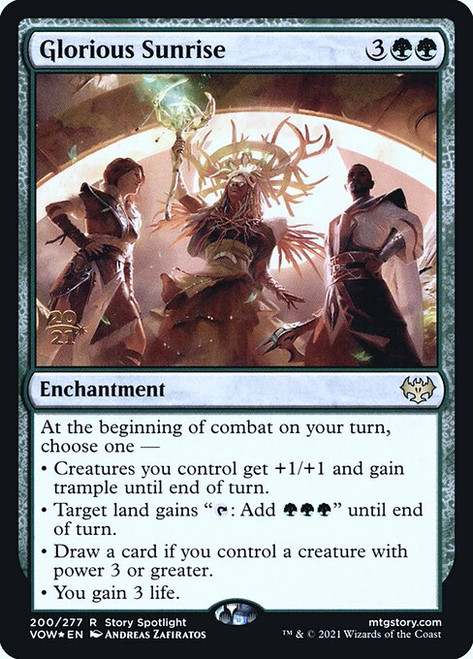 Glorious Sunrise (PVOW) (Foil) (#200s)
