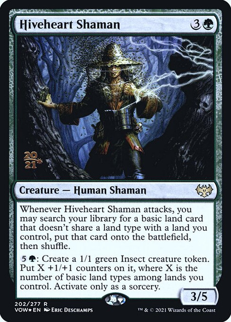 Hiveheart Shaman (PVOW) (Foil) (#202s)