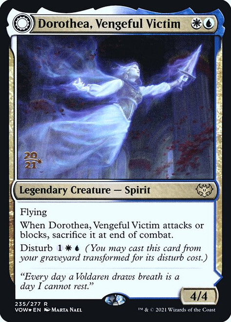 Dorothea, Vengeful Victim // Dorothea's Retribution (PVOW) (Foil) (#235s)
