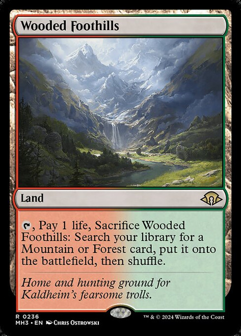 Wooded Foothills (MH3) (Foil) (#236)