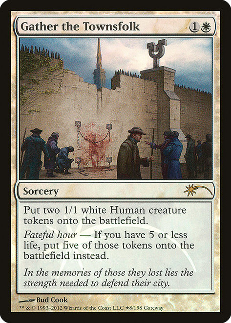 Gather the Townsfolk (PW12) (Foil) (#79)