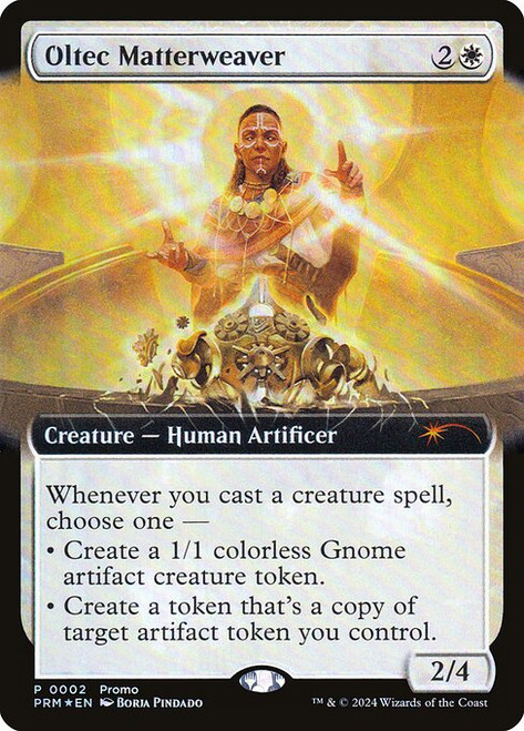Oltec Matterweaver (PW24) (Foil) (Extended Art) (#12)