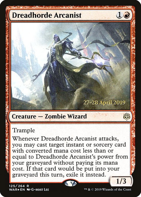 Dreadhorde Arcanist (PWAR) (Foil) (#125s)