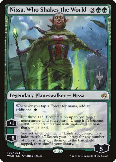 Nissa, Who Shakes the World (PWAR) (#169p)