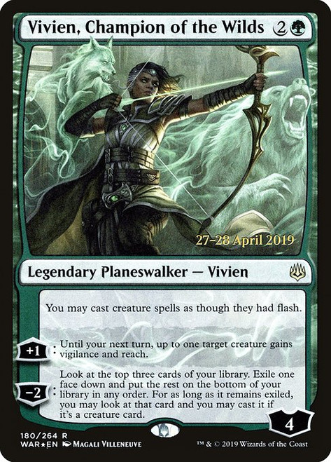 Vivien, Champion of the Wilds (PWAR) (Foil) (#180s)