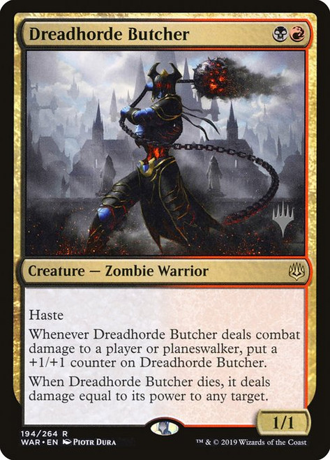 Dreadhorde Butcher (PWAR) (Foil) (#194p)