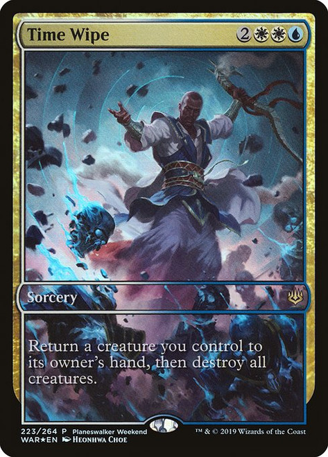 Time Wipe (PWAR) (Foil) (Full Art) (#223)