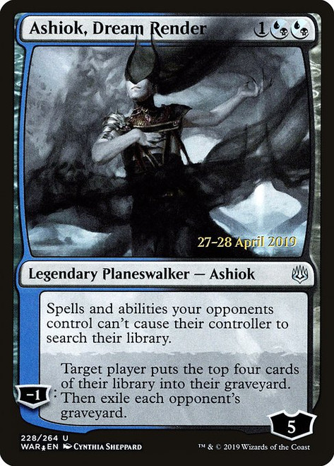 Ashiok, Dream Render (PWAR) (Foil) (#228s)