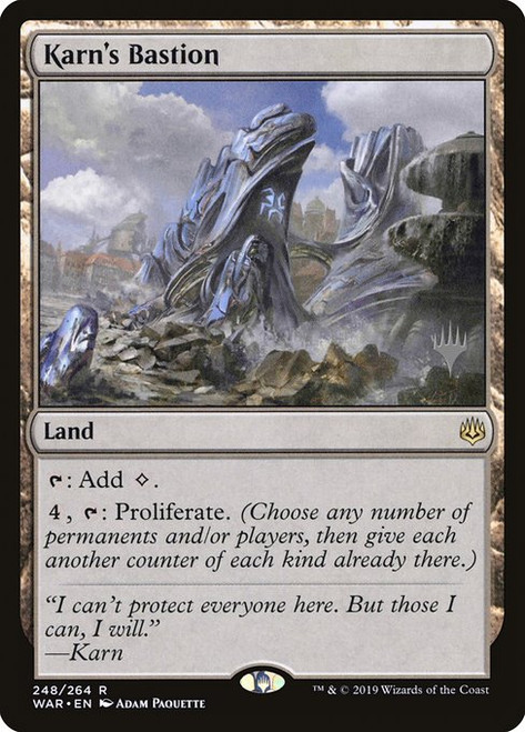 Karn's Bastion (PWAR) (Foil) (#248p)