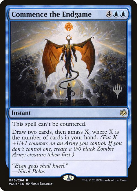 Commence the Endgame (PWAR) (Foil) (#45p)