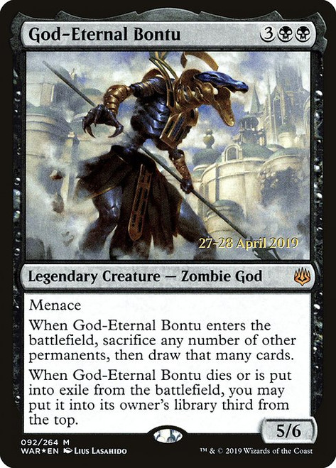 God-Eternal Bontu (PWAR) (Foil) (#92s)