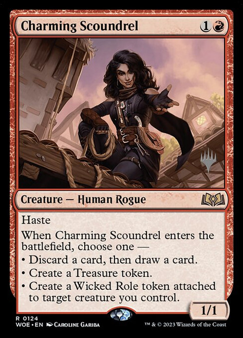 Charming Scoundrel (PWOE) (Foil) (#124p)